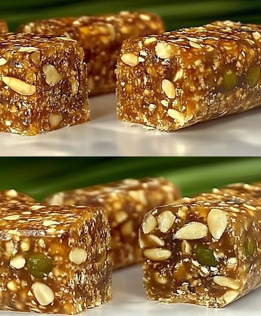 Nutty Fruit Energy Bars