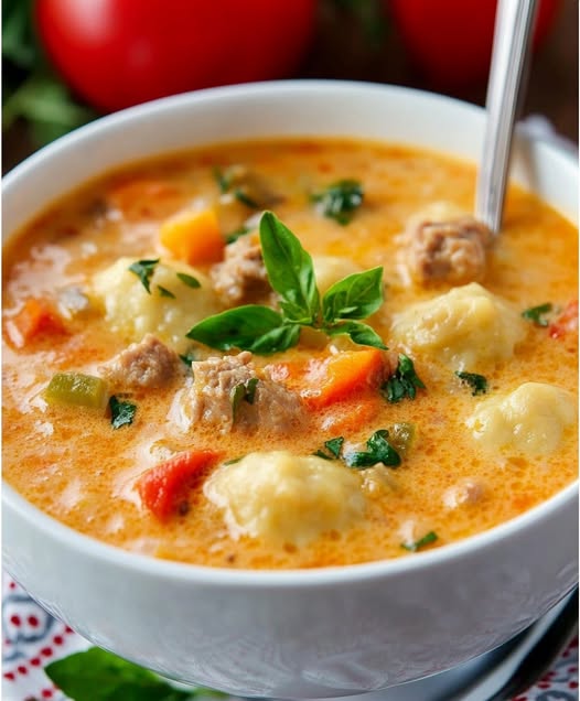 Creamy Gnocchi Soup