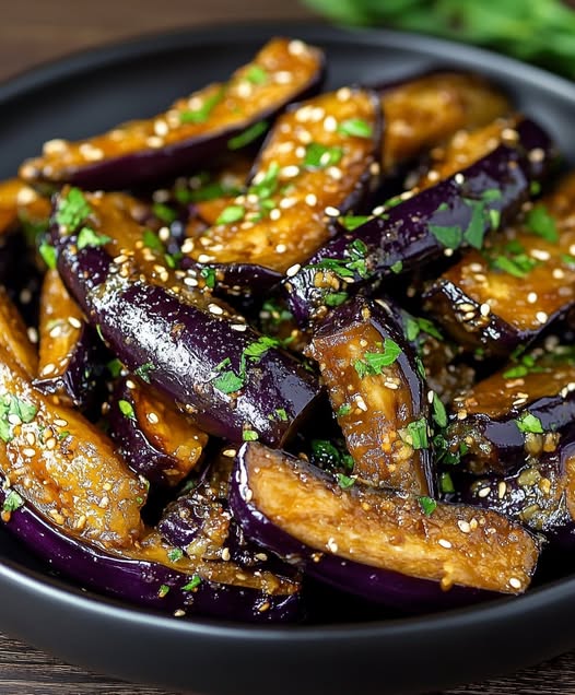 Zesty Marinated Eggplant