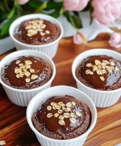 Chocolate Oat Muffins
