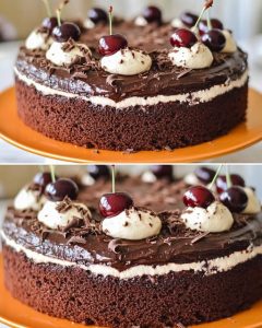 Cherry Cheesecake Cake