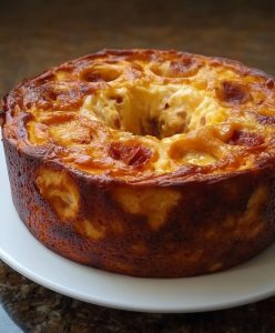 Irresistible Savory Vegetable Cake