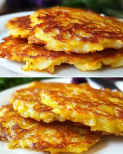 Crispy Cabbage Pancakes
