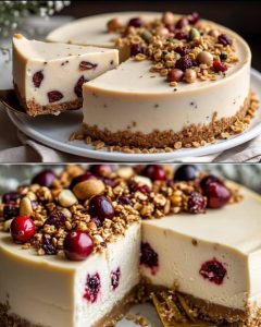 No-Bake Healthy Cheesecake
