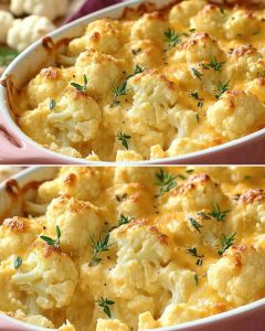 Crispy Baked Parmesan Cauliflower