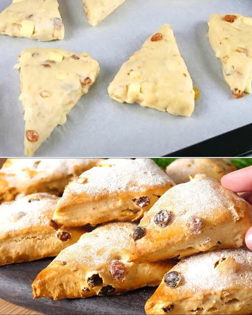 Apple Walnut Scones