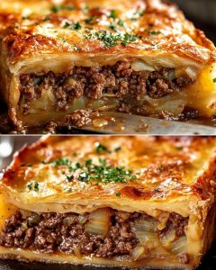 Hearty Beef and Cabbage Casserole