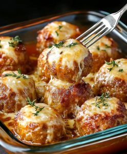 Cheesy Potato and Meat Meatballs