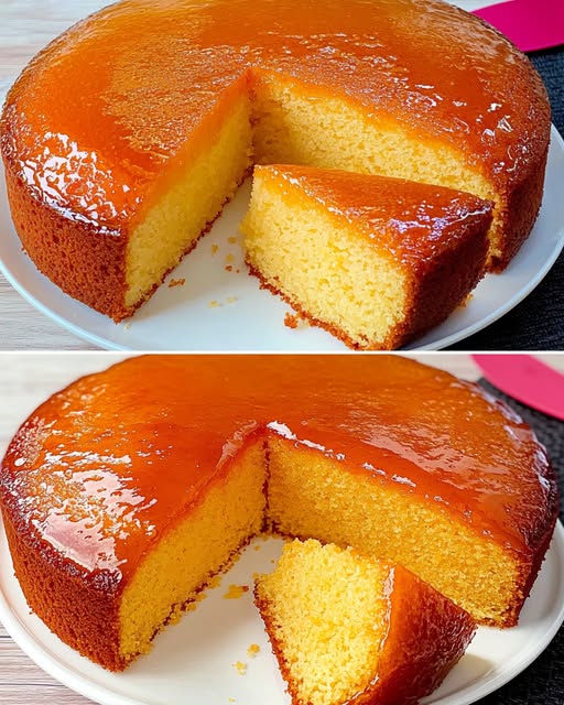 No-Egg, No-Milk Orange Cake