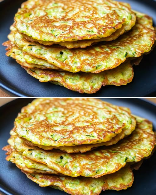 Crispy Savory Oatmeal Pancakes