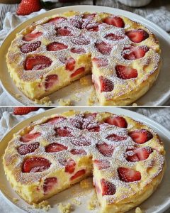 Strawberry and Ricotta Cake
