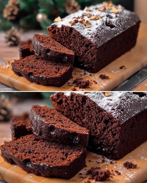 Decadent Chocolate Cake with Walnuts