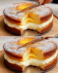 Mango Cloud Cake