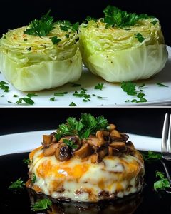 Delicious Cabbage and Chicken Bake