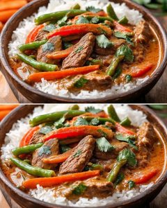 Thai-Inspired Coconut Curry Beef