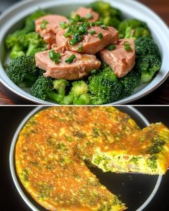 Easy Broccoli and Tuna Frittata