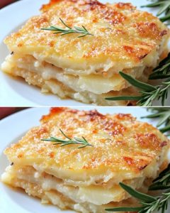 Cheesy Potato Flan