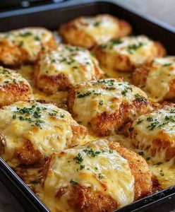 Easy Parmesan Chicken Casserole