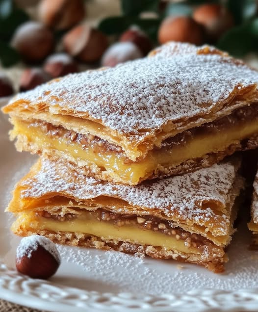 Homemade Apricot Jam Cookies with Hazelnut Shortcrust