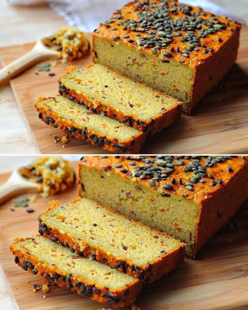 Homemade Coral Lentil Bread