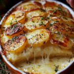 Ruth's Chris-Inspired Potatoes au Gratin