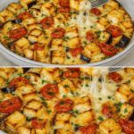 Irresistible Baked Eggplant with Melted Mozzarella