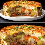 Hearty Homemade Vegetable and Beef Casserole