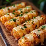 Crispy Potato Cheese Sticks