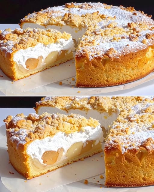 Famous German Apple Cream Cake Recipe
