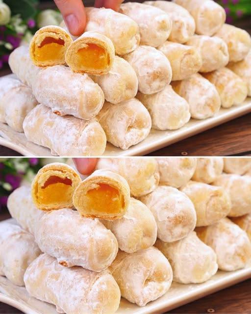 10-Minute Orange Crescent Cookies