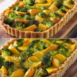Romanesco Cauliflower and Potato Savory Pie