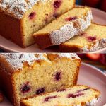 Strawberry and Coconut Pound Cake