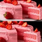 Perfect Strawberry Cake