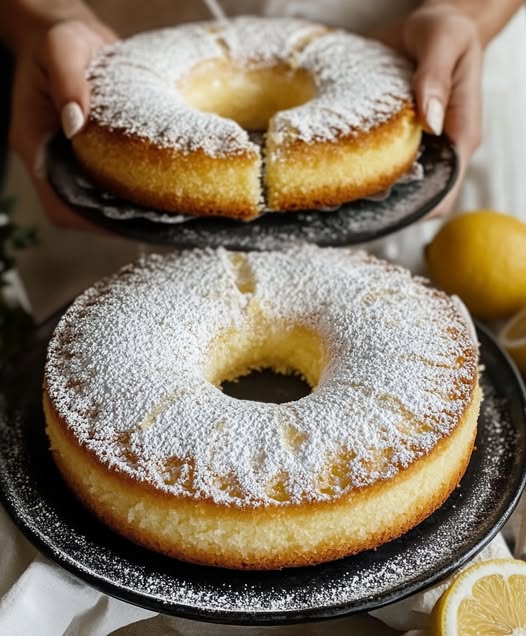 Homemade Lemon Cloud Cake
