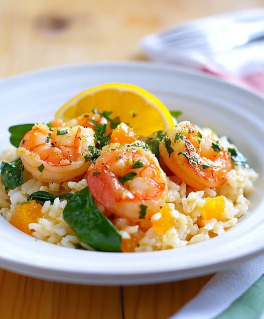 Refreshing Citrus Shrimp Rice Salad