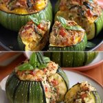 Stuffed Round Zucchini