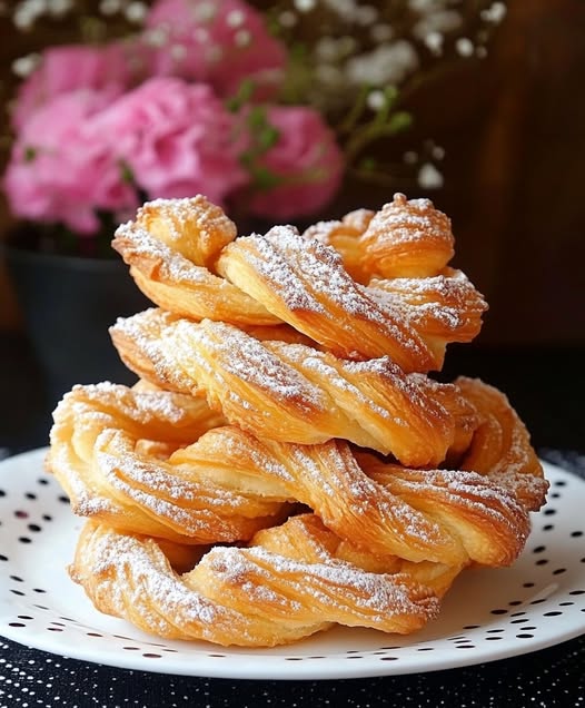 French Churros (Choux Pastry Twists)