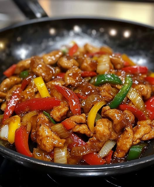 Sweet and Spicy Chicken Stir Fry