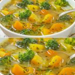 Detoxifying Pumpkin Broccoli Soup with Lentils