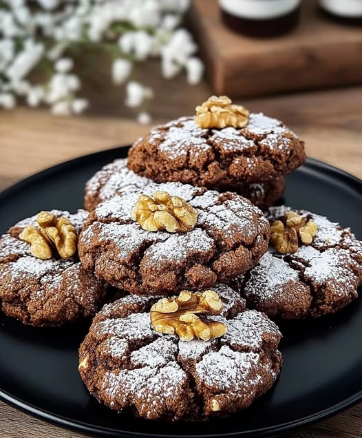 Moroccan Almond Chocolate Cookies Recipe