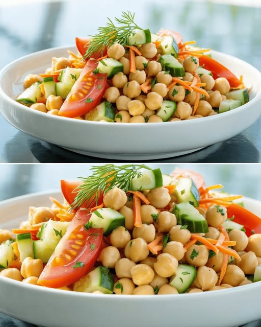 Fat-Burning Chickpea Salad