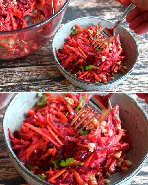 Weekly Wellness Beetroot Apple Carrot Salad