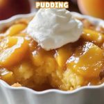 Heavenly Peach Pudding Dessert