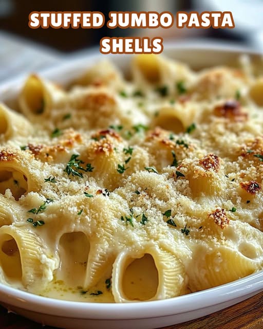 Stuffed Jumbo Pasta Shells