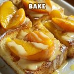 Peach French Toast Bake