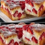 Perfect Strawberry Cottage Cheese Cake