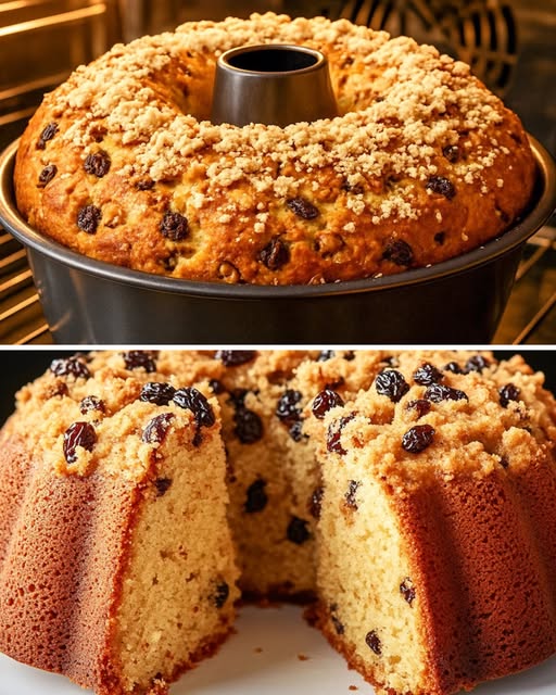 Quick and Easy 5-Minute Raisin Cake Recipe