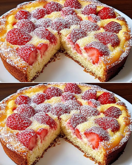 Famous Italian Strawberry Cake