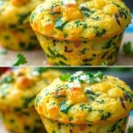 Spinach Potato Muffins Recipe