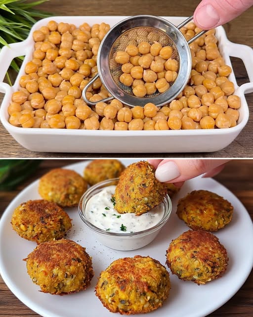 Mediterranean Chickpea Fritters